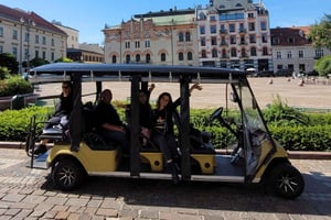 Krakow: City Sightseeing Tour by Electric Buggy Golf Cart