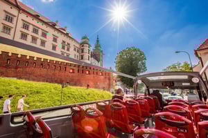 Krakow: Hop-On Hop-Off Bus Tour with Audio Guide