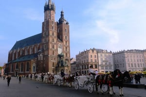 Krakows gamle bydel og jødiske kvarter i én guidet gåtur