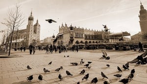 Krakow Old Town and Main Square