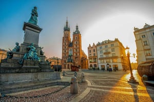 Krakow - Gamla stan Gamla stan guidad promenad