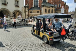 Krakow - Gamla stan Sightseeing i Gamla stan med elektrisk golfbil