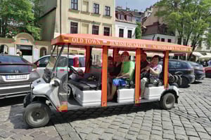 Krakau: Private Sightseeingtour im Elektroauto