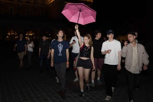 Krakow: Pub Crawl 1 time med åpen bar, VIP-inngang og velkomstdrinker