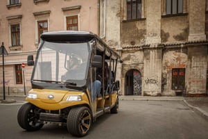 Cracovie : Visite touristique en voiturette de golf électrique