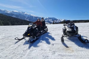 Krakow: Snöskoter Snöskoter & termiska bad Zakopane dagsutflykt