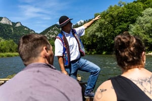 Krakau: Traditionelles Dunajec Rafting und Bergsessellift
