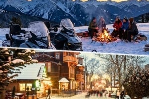 Krakow: Zakopane Tour with Snowmobiles & Bonfire Experience