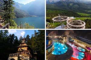 Morskie Oko See, Skywalk, Zakopane & Thermalbäder Tour