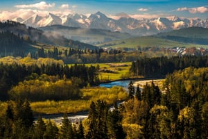 Termalbad och Zakopane Dagsutflykt med linbana