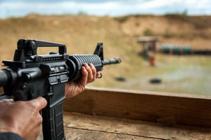 Zakopane: Poligono di tiro estremo con trasferimenti in hotel