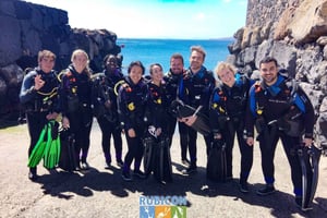 Battesimo subacqueo a Playa Blanca