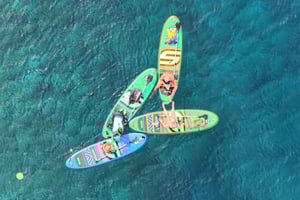 Flamingo Beach: Guidad SUP- och snorklingsupplevelse