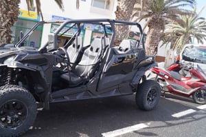 Lanzarote : Excursion guidée sur route en buggy sur les volcans