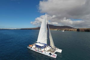 Lanzarote : Croisière sur les plages de Papagayo pour les passagers de bateaux de croisière