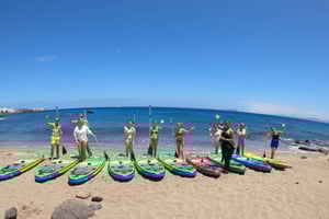 Playa Blanca: Stand up paddle-undervisning for begyndere