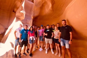 Jednodniowa wycieczka do kanionu Antelope Canyon i Horseshoe Bend z Las Vegas