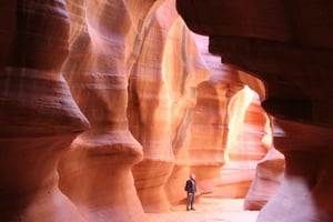 Privat tur Antelope Canyon & Horseshoe Bend från Las Vegas