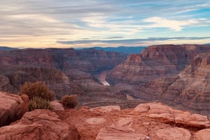 Vanuit Las Vegas: Grand Canyon Halve dag Sleep In Tour