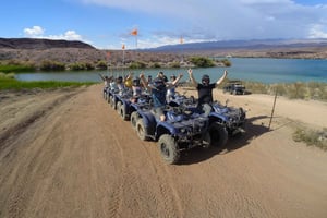 Vanuit Las Vegas: Lake Mead National Park ATV Tour met Lunch