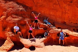Depuis Las Vegas : visite guidée d'une journée complète de Valley of Fire avec déjeuner