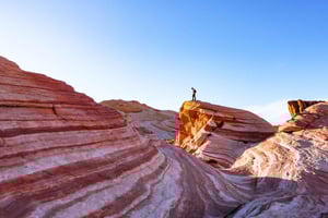 Vanuit Las Vegas: Valley Of Fire Tour in kleine groep
