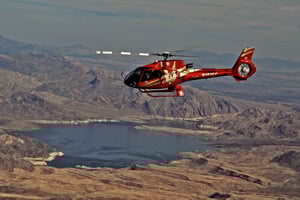 Grand Canyon Helikoptertour met Black Canyon Rafting