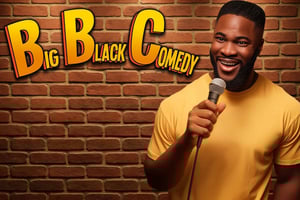 Las Vegas: Big Black Comedy Show with Drink