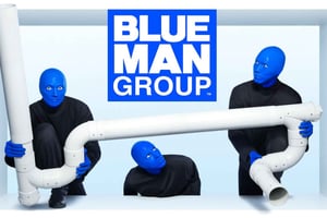 Las Vegas: bilet na pokaz grupy Blue Man w hotelu Luxor