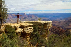 Vegas : Parc national du Grand Canyon Sud avec déjeuner, WiFi gratuit