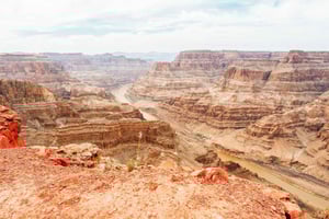 Las Vegas: Grand Canyon West Skywalk Tour och Hoover Dam