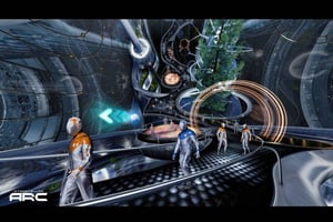 Expérience de réalité virtuelle Interstellar Arc à AREA15