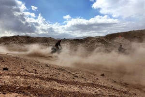 Las Vegas: Mojave Desert ATV Tour with Pick-up