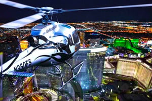 Voa para Las Vegas: Sobrevoa a Strip de Las Vegas de Helicóptero Privado
