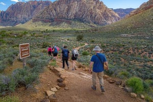 Las Vegas: Wędrówka i Happy Hour na Spring Mountain Ranch