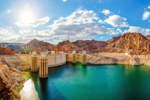 Las Vegas: wandeling over de Hoover Dam