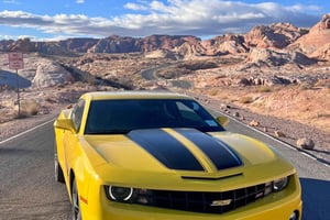 Las Vegas: Dolina Ognia Transformers Tour z Bumblebee
