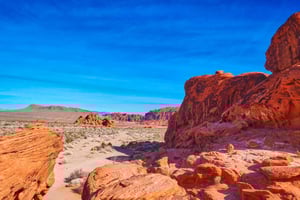 Valley of Fire: Privat gruppetur fra Las Vegas