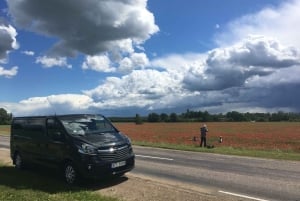 Fra Riga: Privat transfer til Vilnius med sightseeing