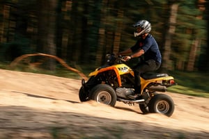 ラトビア、リガでのプライベート ATV/クワッドバイク サファリ
