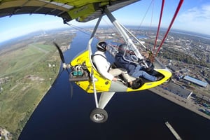 Рига: Приключенческий полет на дельтаплане