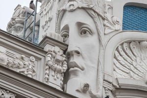Walking Tour of Riga's Beautiful Art Nouveau Architecture