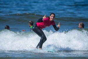 Duckdive - Surf Class in Caparica
