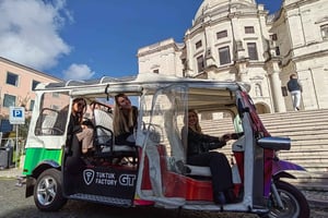 From Lisbon: Belem Historic Sightseeing Tour by Tuk Tuk
