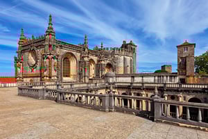 From Lisbon - Knights Templar Tour - Almourol, Tomar, and Convent of Christ