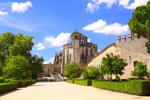From Lisbon - Knights Templar Tour - Almourol, Tomar, and Convent of Christ