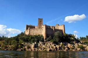 From Lisbon - Knights Templar Tour - Almourol, Tomar, and Convent of Christ