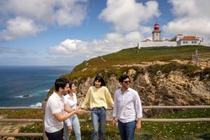 From Lisbon - Sintra, Pena Palace & Cabo da Roca Hiking Tour