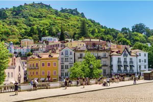 From Lisbon - Sintra, Pena Palace, Regaleira, Cabo da Roca, and Cascais