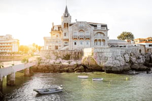 From Lisbon - Sintra, Pena Palace, Regaleira, Cabo da Roca, and Cascais